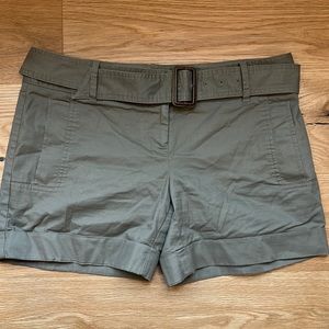 Women’s The Limited Olive Green Dress Shorts (size 4)